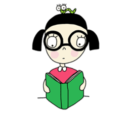 Mali, a lovely girl sticker #1109175