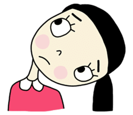 Mali, a lovely girl sticker #1109178