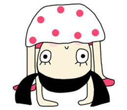 Mali, a lovely girl sticker #1109180