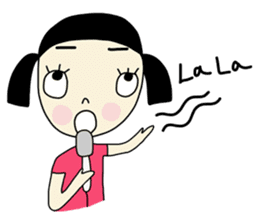 Mali, a lovely girl sticker #1109182