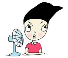 Mali, a lovely girl sticker #1109184