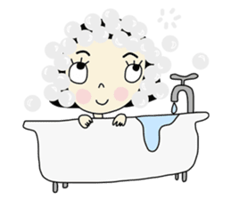 Mali, a lovely girl sticker #1109185