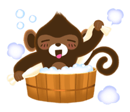 Choco Monkey sticker #1109501