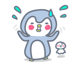 Penpen and Teruru Everyday with you!! sticker #1109829