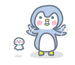 Penpen and Teruru Everyday with you!! sticker #1109850