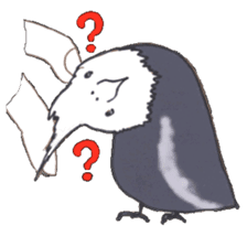 Cockatiel Big Family cute and at rest sticker #1110487