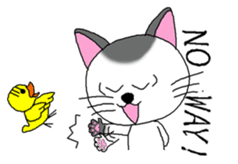A happy day of Nyappi(English Version) sticker #1110610