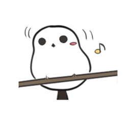 Shimaenaga student sticker sticker #1111435