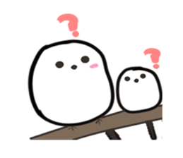 Shimaenaga student sticker sticker #1111450