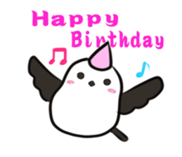 Shimaenaga student sticker sticker #1111456