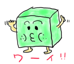 square man sticker sticker #1111706