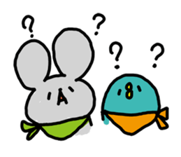 huwahuwa animals sticker #1111975