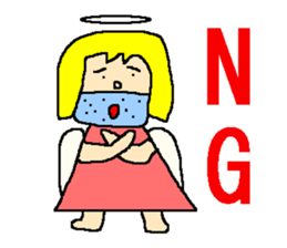 Uncle angel sticker #1112441