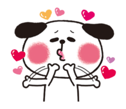 Lovey-dovey Dating, Dog and Cat. sticker #1112751