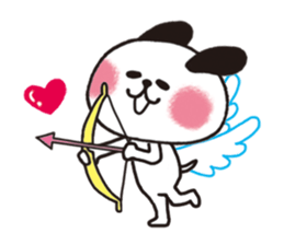 Lovey-dovey Dating, Dog and Cat. sticker #1112769