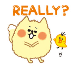 Lovey-dovey Dating, Dog and Cat. sticker #1112778