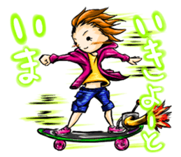 Hakata's girl Keiteen sticker #1113176