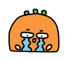 Inhabitants of the town greengrocer sticker #1113311