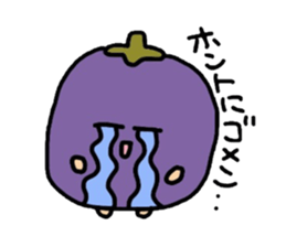 Inhabitants of the town greengrocer sticker #1113319