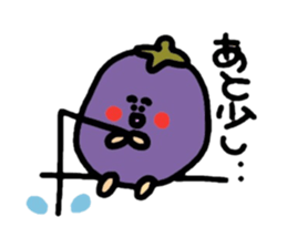 Inhabitants of the town greengrocer sticker #1113333