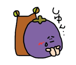 Inhabitants of the town greengrocer sticker #1113334