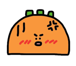 Inhabitants of the town greengrocer sticker #1113337