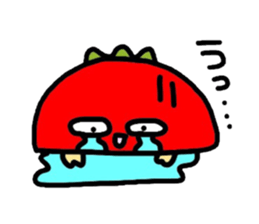 Inhabitants of the town greengrocer sticker #1113340