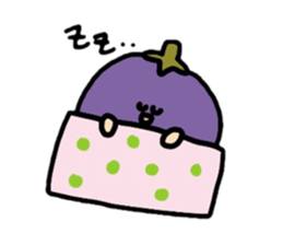 Inhabitants of the town greengrocer sticker #1113344