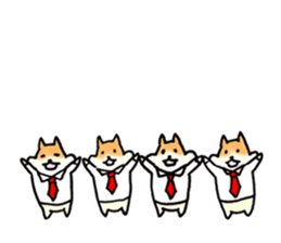 The corporate slave as hamster sticker #1113430