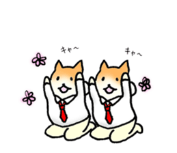 The corporate slave as hamster sticker #1113433