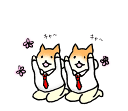 The corporate slave as hamster sticker #1113433