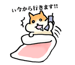 The corporate slave as hamster sticker #1113445