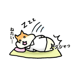 The corporate slave as hamster sticker #1113447