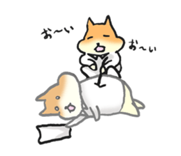 The corporate slave as hamster sticker #1113462