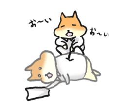 The corporate slave as hamster sticker #1113462