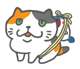 obentoh cat (maguro)mike sticker #1113475