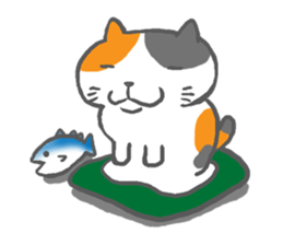 obentoh cat (maguro)mike sticker #1113478