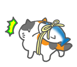 obentoh cat (maguro)mike sticker #1113481