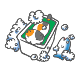 obentoh cat (maguro)mike sticker #1113491