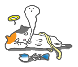 obentoh cat (maguro)mike sticker #1113495