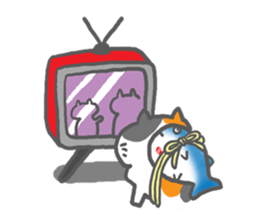 obentoh cat (maguro)mike sticker #1113502