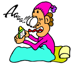 Picture diary of Mr. Yujiro cheeky! sticker #1113838