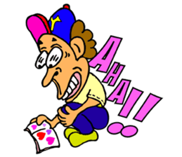 Picture diary of Mr. Yujiro cheeky! sticker #1113839