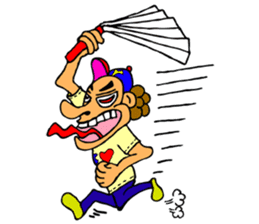 Picture diary of Mr. Yujiro cheeky! sticker #1113844