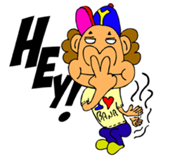 Picture diary of Mr. Yujiro cheeky! sticker #1113848