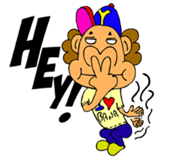 Picture diary of Mr. Yujiro cheeky! sticker #1113848