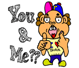 Picture diary of Mr. Yujiro cheeky! sticker #1113851