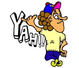 Picture diary of Mr. Yujiro cheeky! sticker #1113855