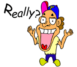 Picture diary of Mr. Yujiro cheeky! sticker #1113864