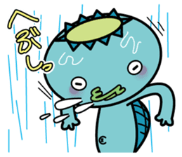 Dripping wet kappa Kawatarou sticker #1114242